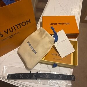 Louis Vuitton Dark Blue Monogram Bracelet